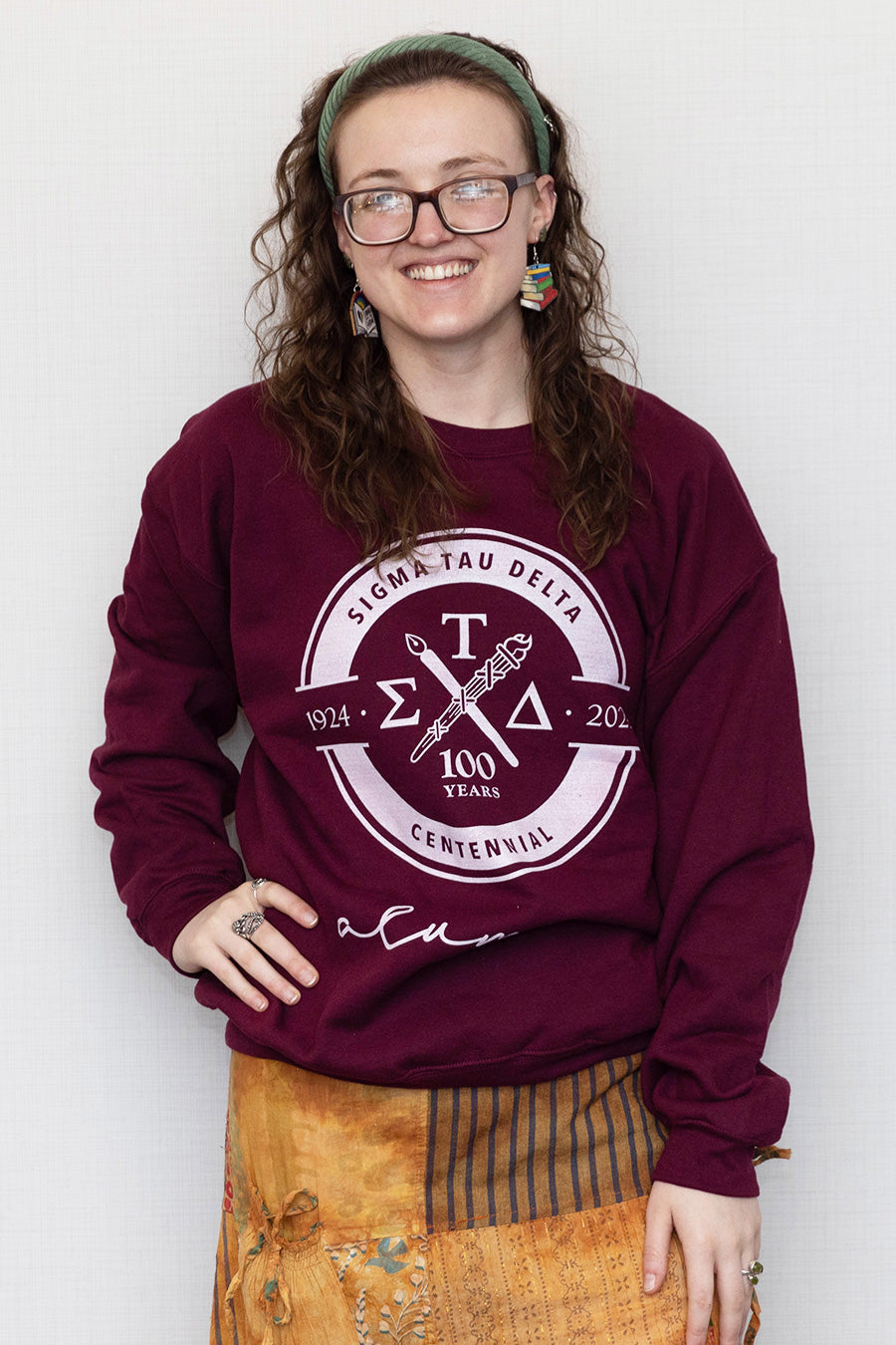 Centennial Logo Alumni Crewneck