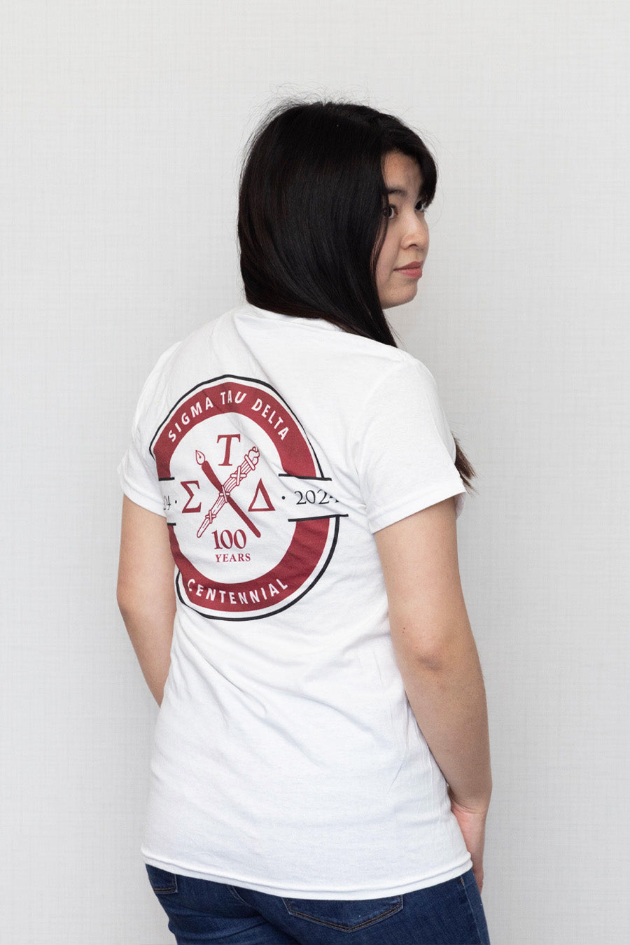 Centennial Logo T-Shirt- White