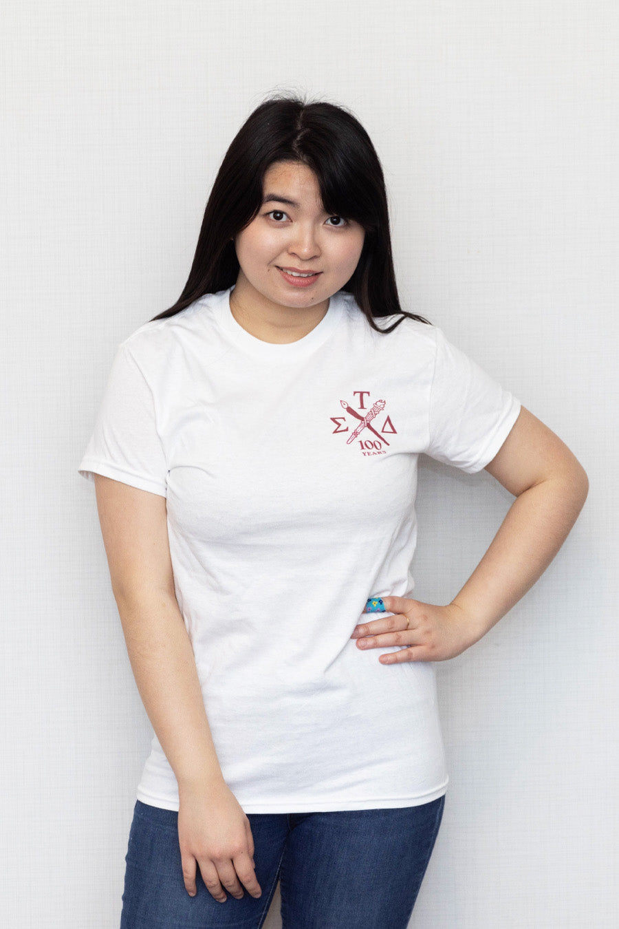 Centennial Logo T-Shirt- White